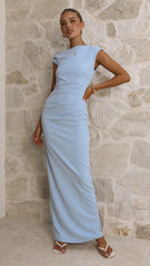 Lilah Maxi Dress - Baby Blue