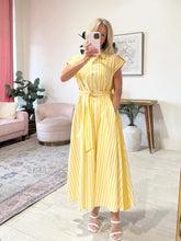 Frannie striped summer dress