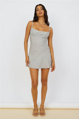 Springtime Lover Dress Grey