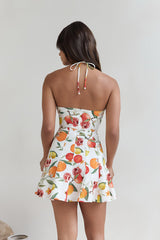 Fruits Of Summer Mini Dress Print