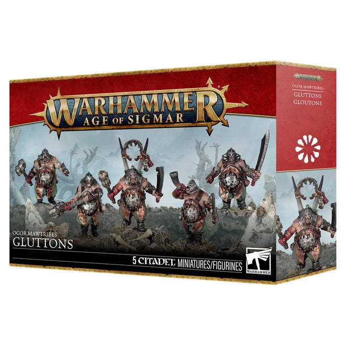 95-06 Warhammer: Age of Sigmar: Ogor Mawtribes: Gluttons FOC August 14, 2026