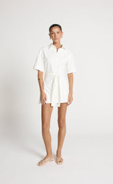 Lucy Mini Dress (White)