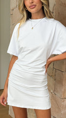 Talua Mini Dress - White