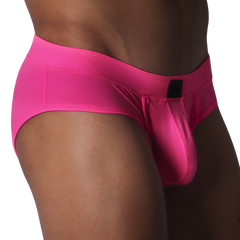 Cookie Fuchsia Brief vista frontal de Gigo Underwear