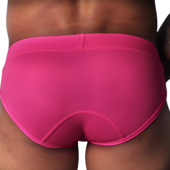Cookie Fuchsia Brief vista posterior de Gigo Underwear