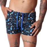 Dog Blue Shorts de Gigo Underwear