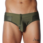 Exit Green Swim Brief de Gigo Underwear