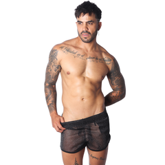 Flash Black Short en modelo de Gigo Underwear