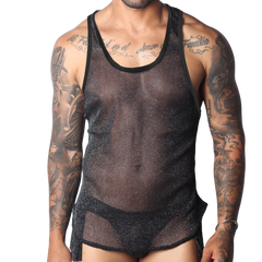 Flash Black Tank de Gigo Underwear