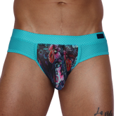 Garden Blue Brief de Gigo Underwear