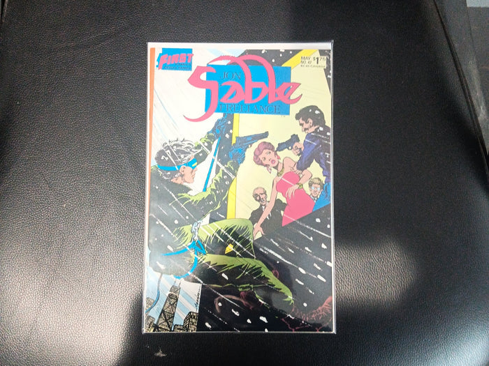 Jon Sable, Freelance #47 (1987) cover
