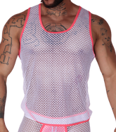 Net Fuchsia Tank de Gigo Underwear