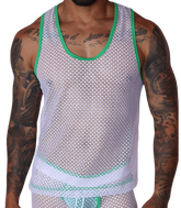 Net Green Tank de Gigo Underwear