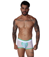 Net Green Trunk en modelo de Gigo Underwear