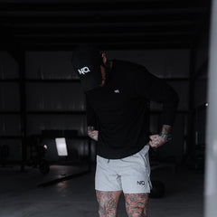 Performance Tee LS - Make the Days Count Black/White