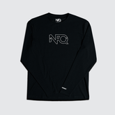 Performance Tee LS - Trace Black/White
