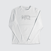 Performance Tee LS - Trace White/Black
