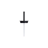 Press-In Straw Lid - Black | HDF-PISLSML