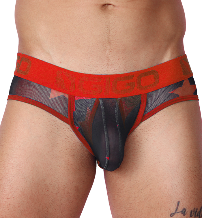 Star Red Brief de Gigo Underwear