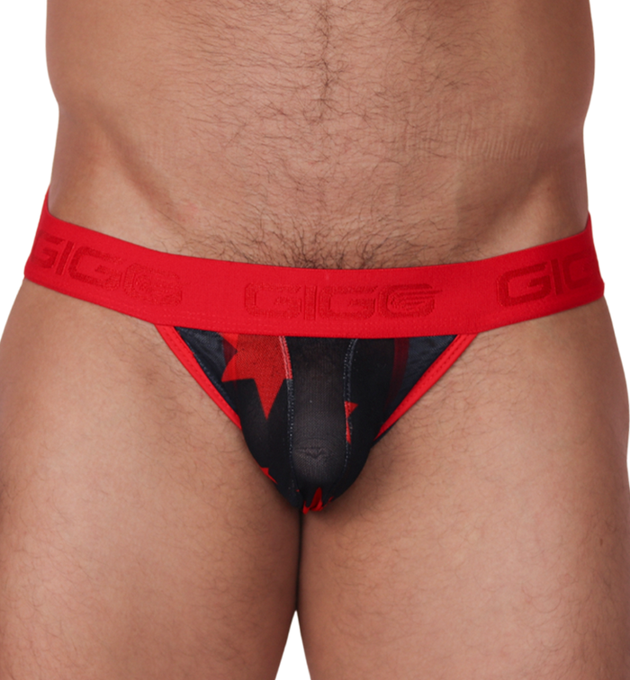 Star Red Jockstrap de Gigo Underwear
