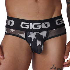 Star White Brief de Gigo Underwear