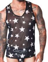 Star White Tank de Gigo Underwear