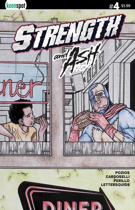 STRENGTH & ASH #4 CVR C ALEX SANCHEZ FRANCESCA PERILLO DINER VAR FOC September 14, 2026