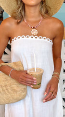 Sandra Maxi Dress - White