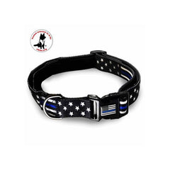 Thin Blue Line Stars & Stripes Collar | TBL-Dog-Collar-AM