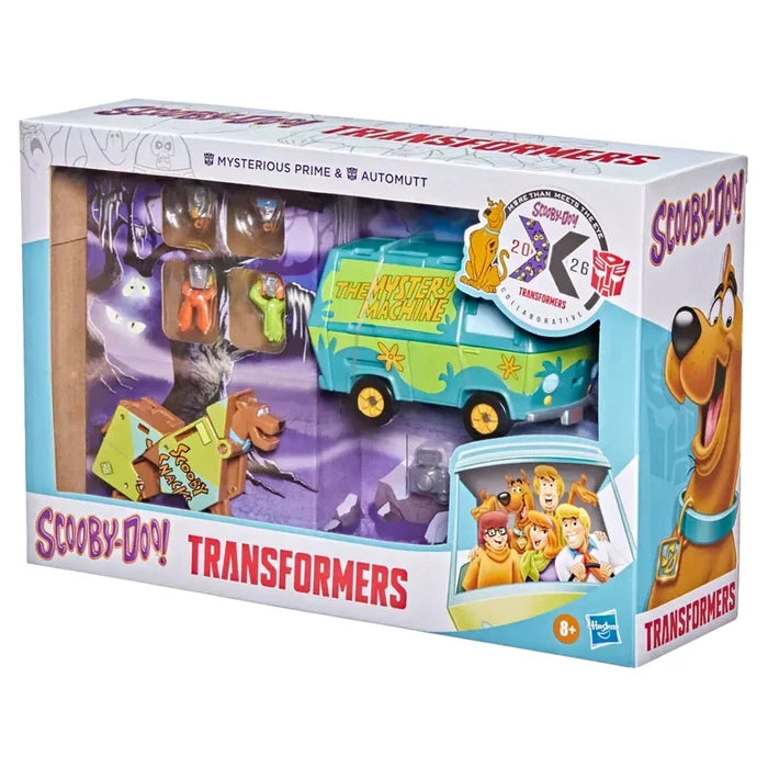 Transformers: Scooby-Doo!: Mysterious Prime & Automutt FOC August 31, 2026