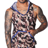 Trend Blue Hoody Tshirt de Gigo Underwear