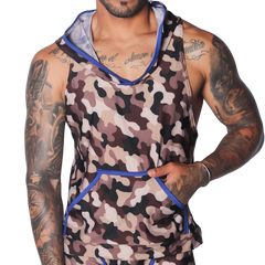 Trend Blue Hoody Tshirt de Gigo Underwear