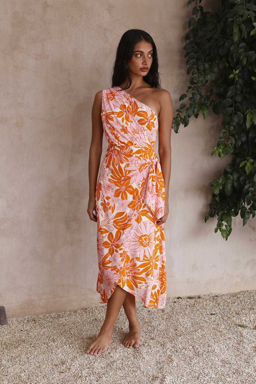 Blackbird Maxi Dress Floral