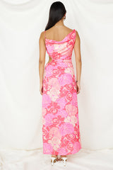 Strawberry Sunset Maxi Dress Pink