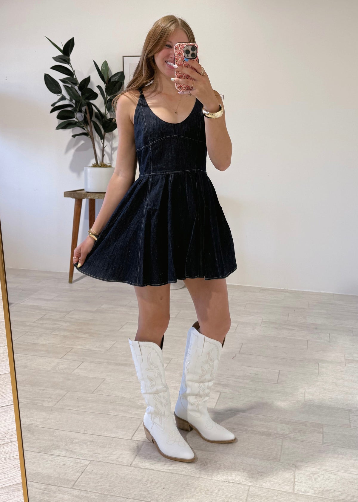 Make It Denim Dress