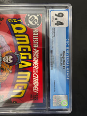 Omega Men 3 CGC Graded 9.4 NM 1st Appearance Of Lobo DC Comics 1983
