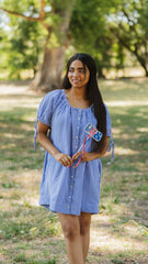 Picnic party gingham dress