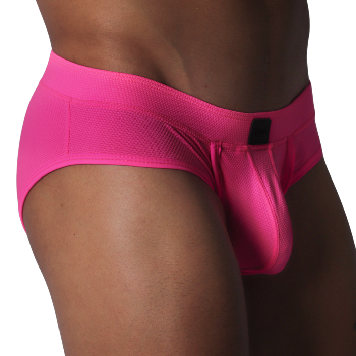 Cookie Fuchsia Brief vista frontal de Gigo Underwear