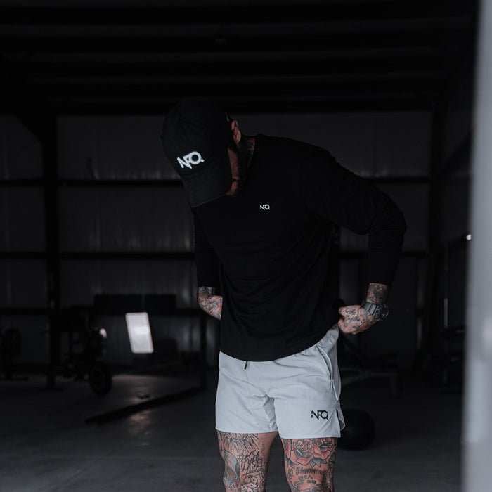 Performance Tee LS - Make the Days Count Black/White