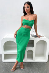 Releck Midi Dress - Green